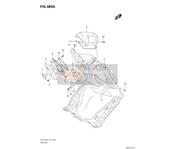 9217108K00291, Gancho Completo, Pata Tapa (Negro), Suzuki, 0